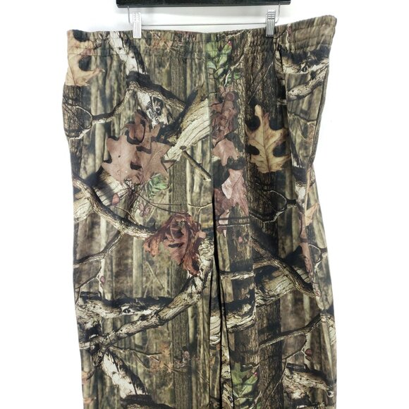 Red Head Mens 3XL Camouflage Fleece Pants With Drawstring Waist & Full Leg Style - Picture 7 of 10